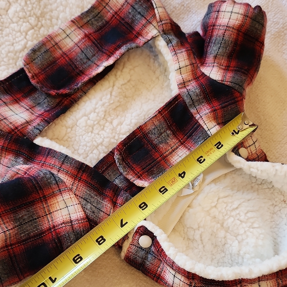 Koolaburra Plaid Hooded Dog Sleepwear - Picture 14 of 16